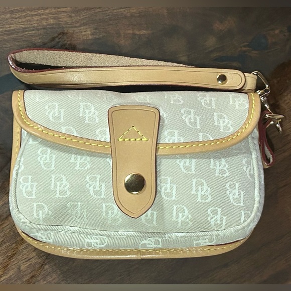 Dooney & Bourke Handbags - Dooney & Bourke Signature Flap Wristlet
